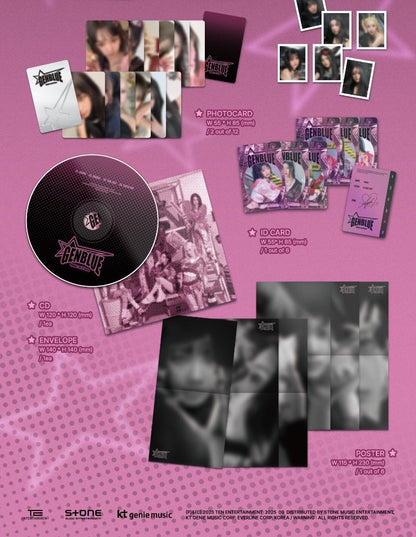 GENBLUE 2nd EP Album – MIRROR