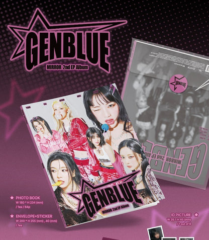 GENBLUE 2nd EP Album – MIRROR