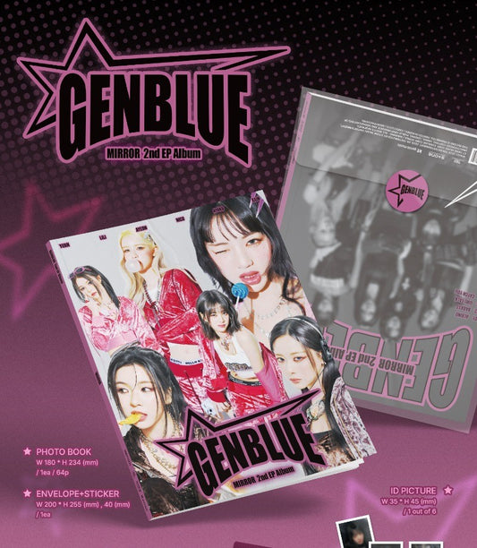 GENBLUE 2nd EP Album – MIRROR