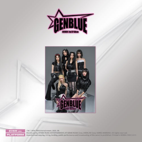 PRE-ORDER: GENBLUE 2nd EP Album – MIRROR (POCA Ver.)