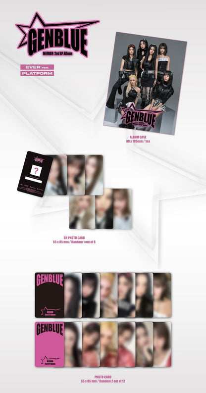 GENBLUE 2nd EP Album – MIRROR (POCA Ver.)