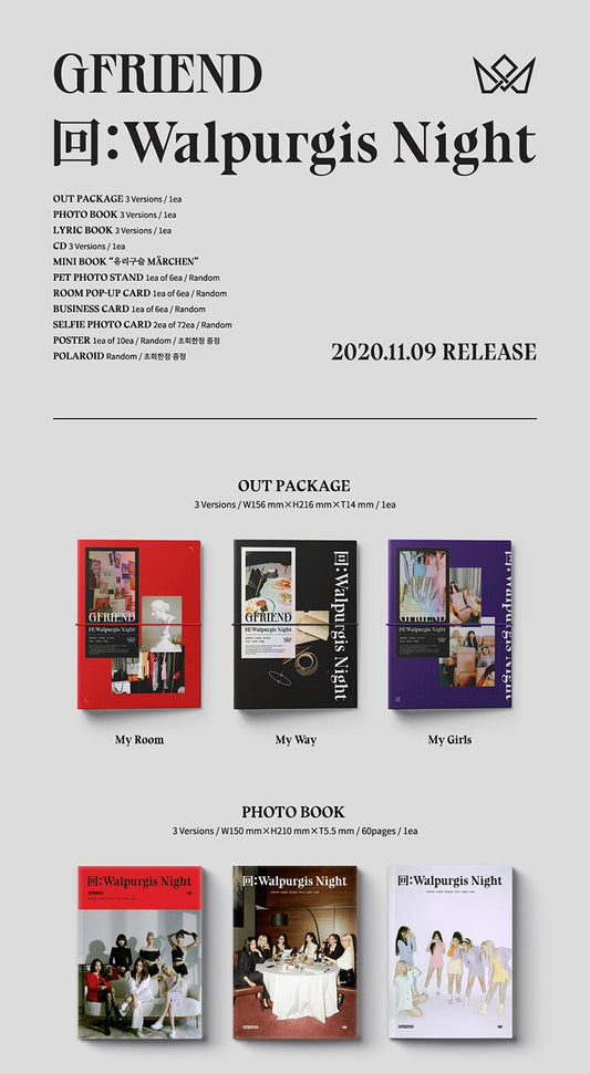 [PRE-OWNED] GFRIEND – 回:Walpurgis Night