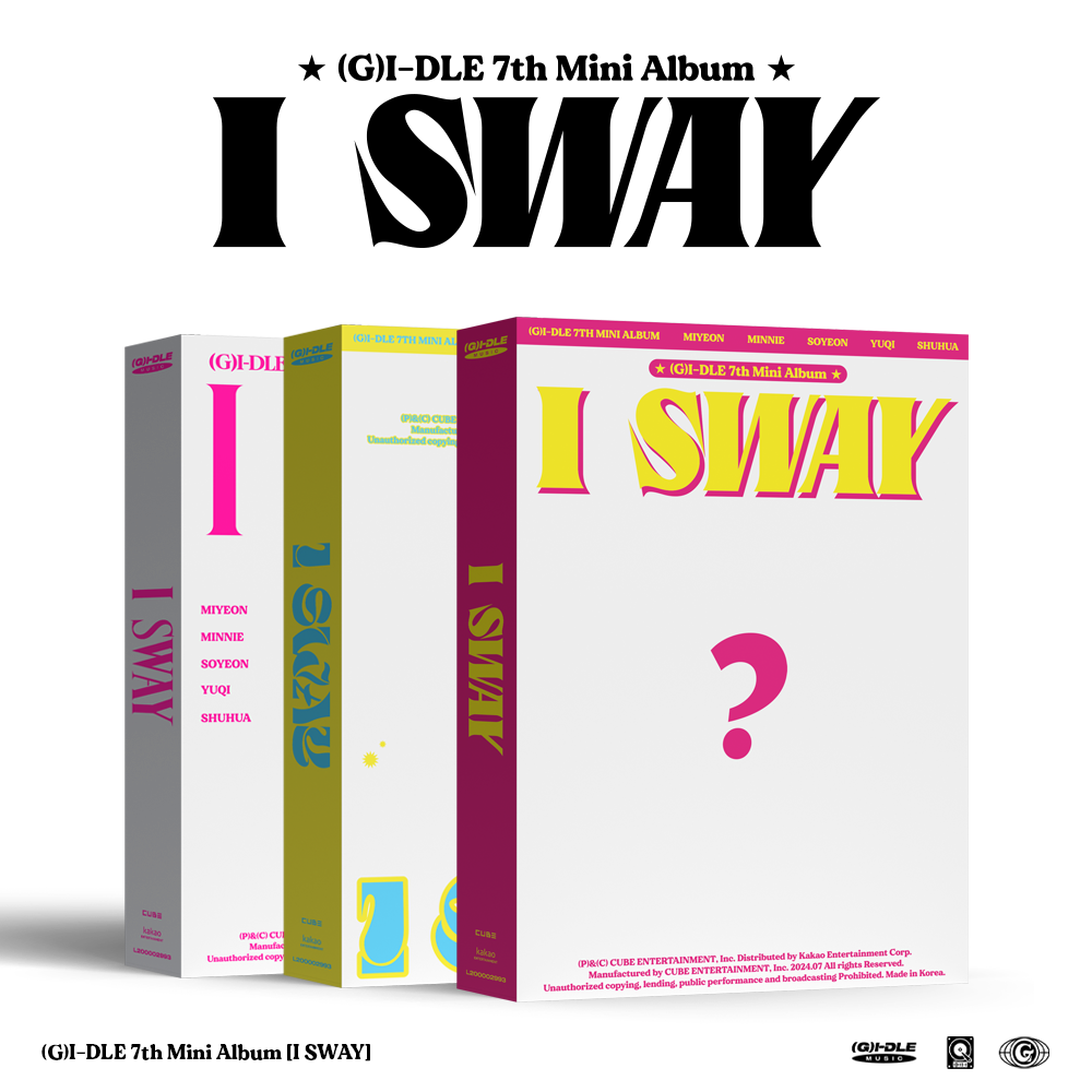 (G)I-DLE 7th Mini Album – I SWAY (Random)