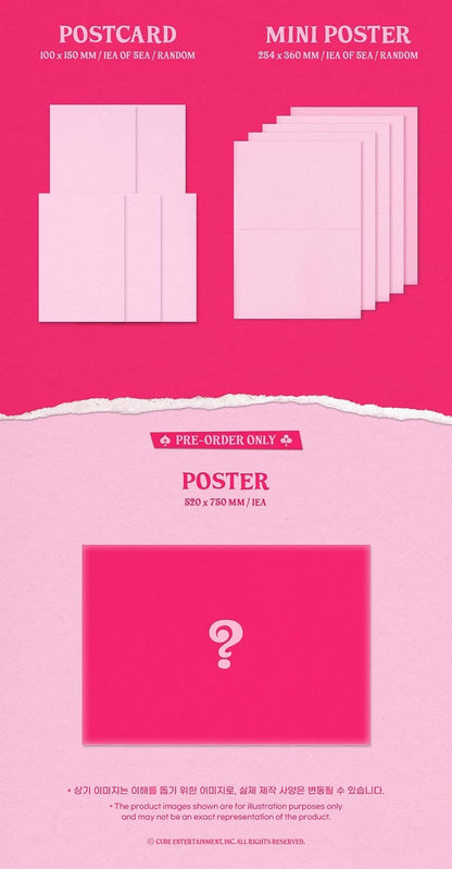 (G)I-DLE Mini Album Vol. 6 - I feel (PhotoBook Ver.)