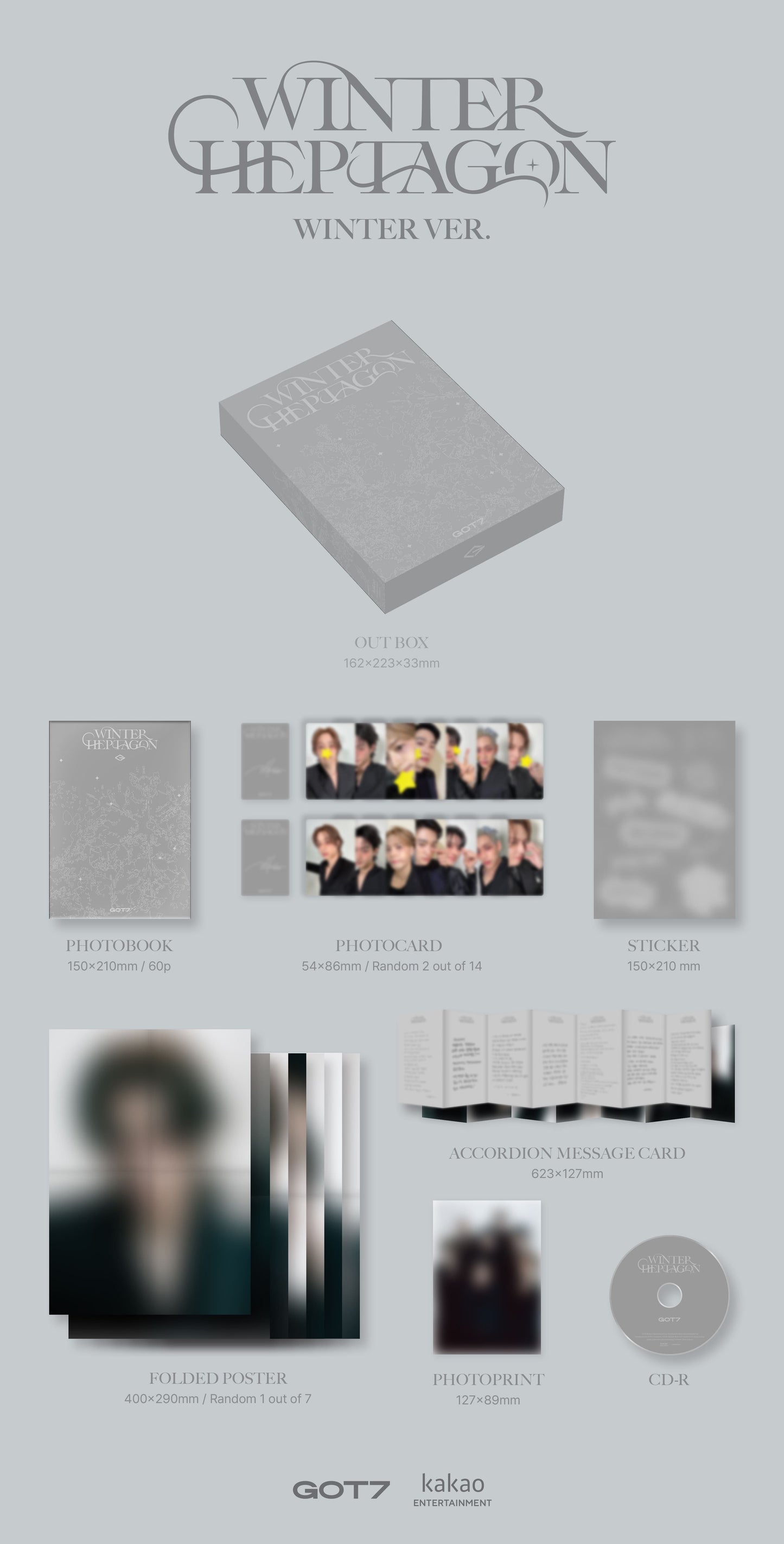 GOT7 Mini Album – WINTER HEPTAGON