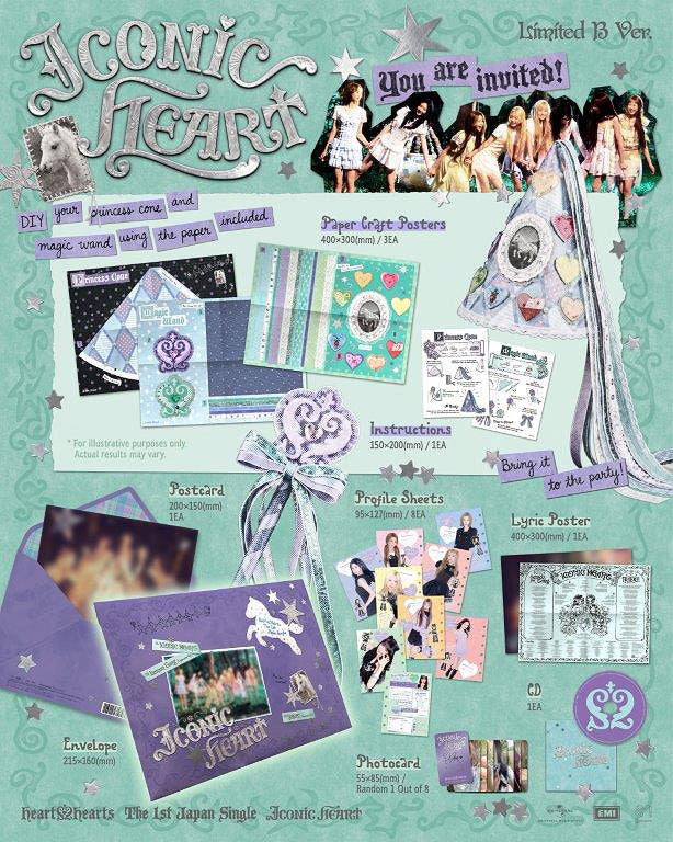 PRE-ORDER: Hearts2Hearts 1st Single Album - ICONIC HEART [Japanese Edition]