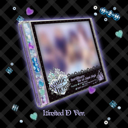 PRE-ORDER: Hearts2Hearts 1st Single Album - ICONIC HEART [Japanese Edition]