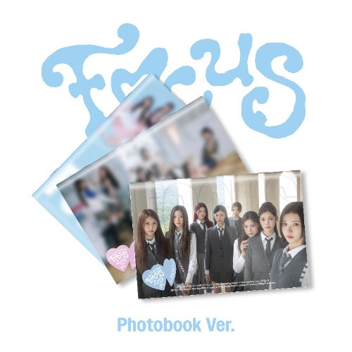 PRE-ORDER: Hearts2Hearts The 1st Mini Album - FOCUS (Photobook Ver.) (Random)