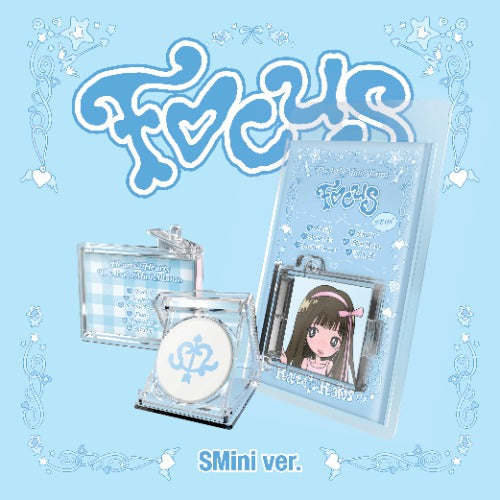 Hearts2Hearts The 1st Mini Album - FOCUS (SMini Ver.) (Random)