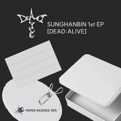 PRE-ORDER: SUNG HANBIN (ZEROBASEONE) 1st EP Album - DEAD:ALIVE (Paper Incense Ver.)