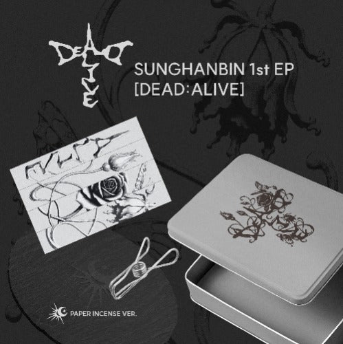 SUNG HANBIN (ZEROBASEONE) 1st EP Album - DEAD:ALIVE (Paper Incense Ver.)