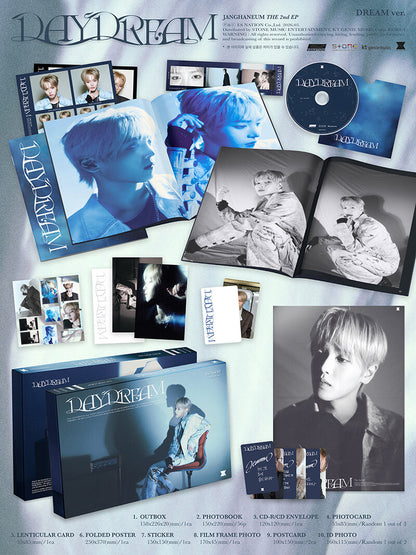 PRE-ORDER: JANG HANEUM The 2nd EP - DAYDREAM (Random)