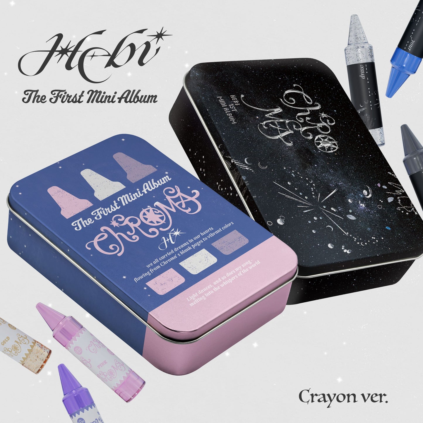 PRE-ORDER: Hebi The 1st Mini Album – Chroma (Crayon Ver.) (Random)