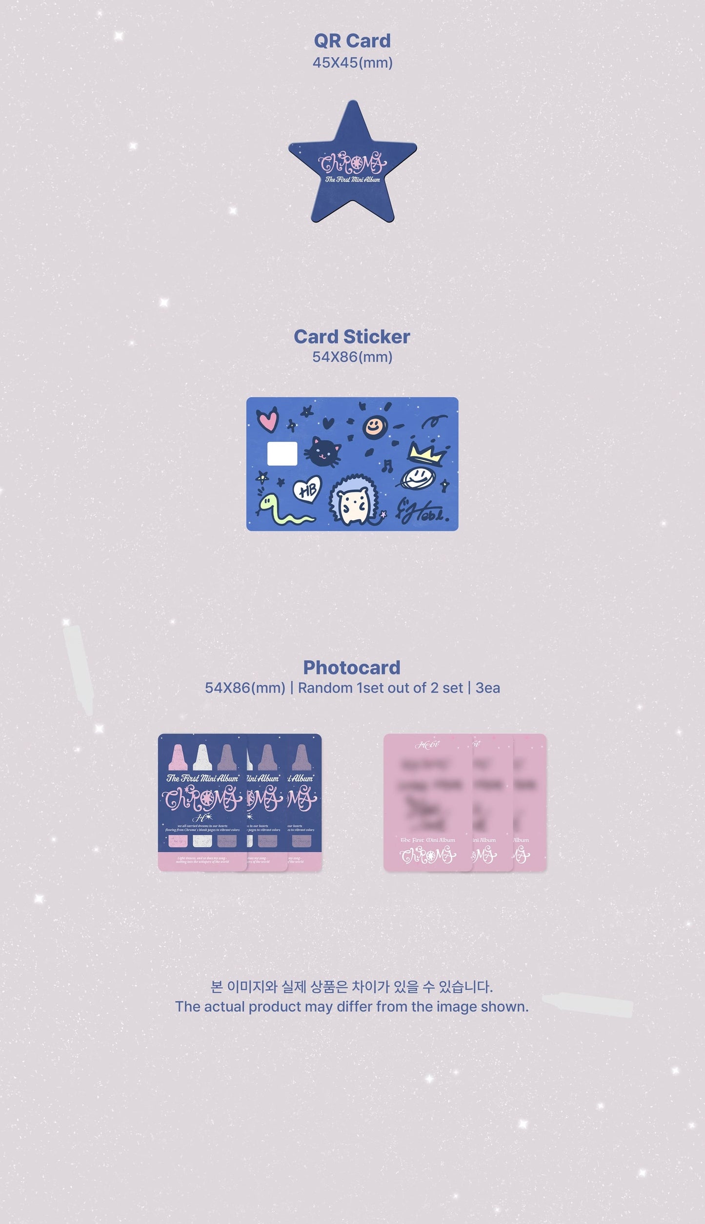 PRE-ORDER: Hebi The 1st Mini Album – Chroma (Crayon Ver.) (Random)