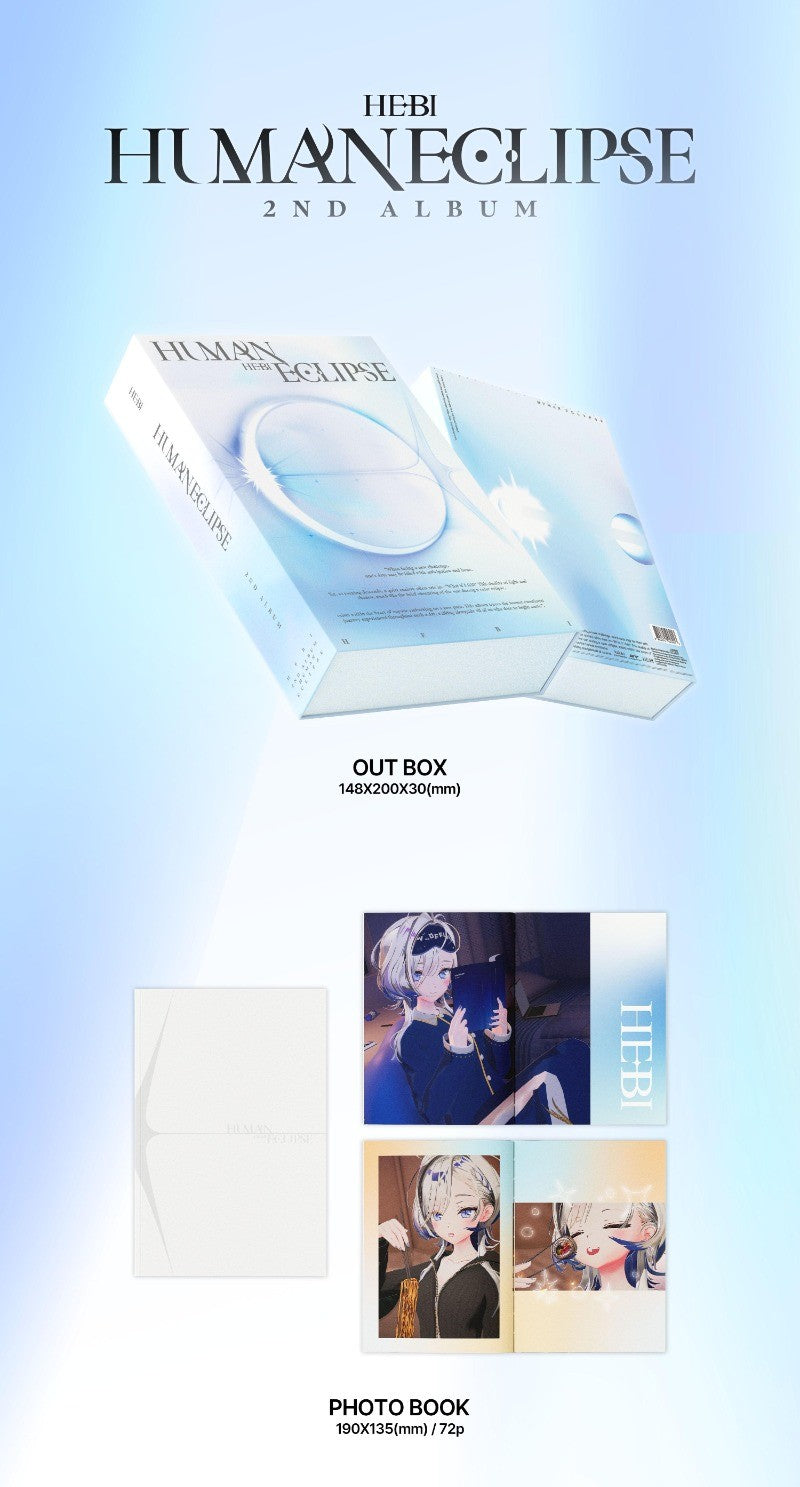 Hebi 2nd Mini Album - Human Eclipse (Basic Ver.) (Random)