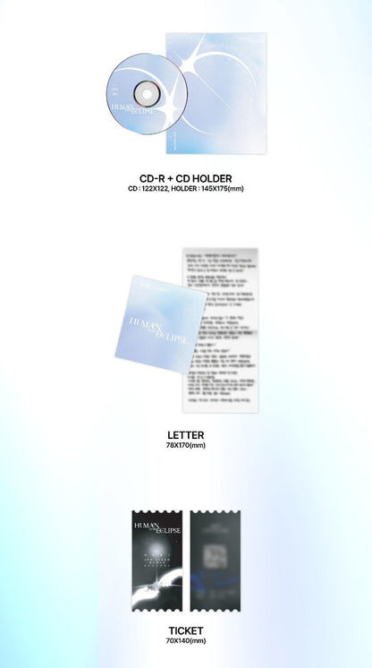 Hebi 2nd Mini Album - Human Eclipse (Basic Ver.) (Random)