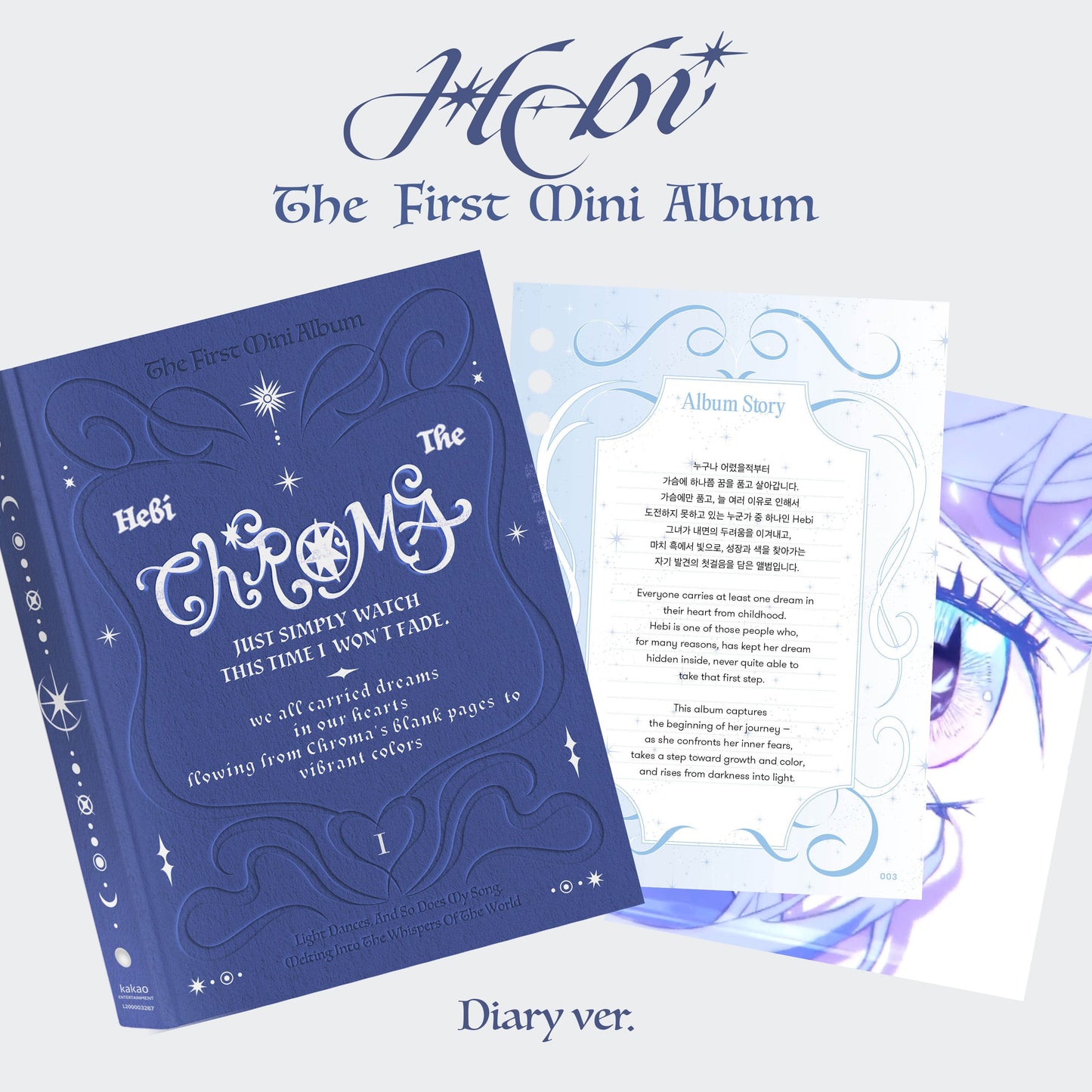 PRE-ORDER: Hebi The 1st Mini Album – Chroma (Diary Ver.)