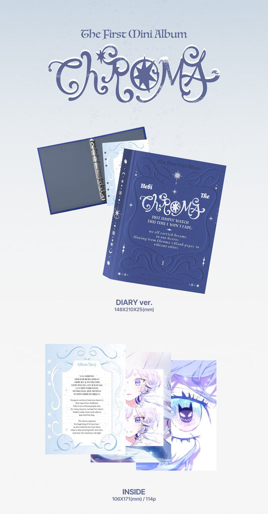 Hebi The 1st Mini Album – Chroma (Diary Ver.)