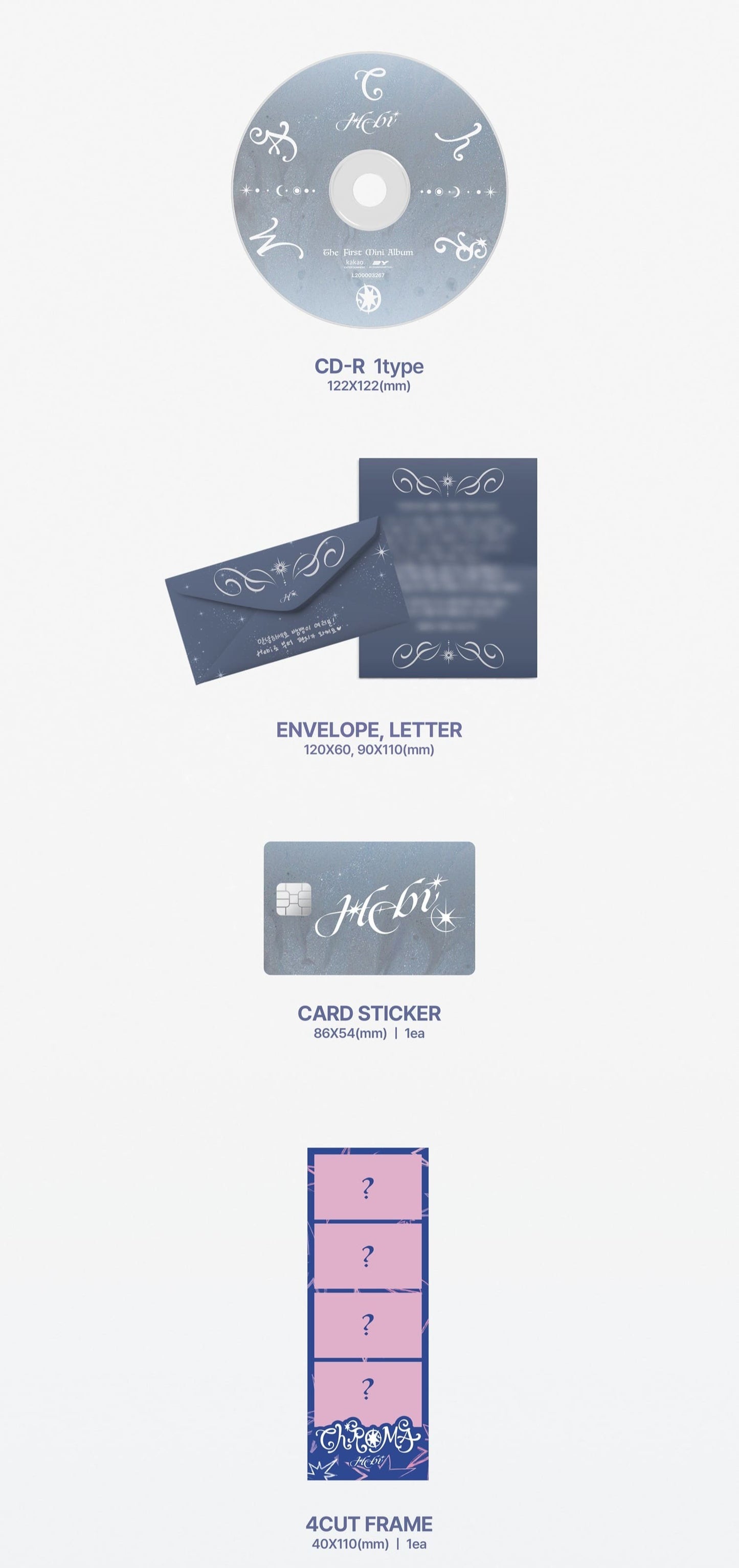 PRE-ORDER: Hebi The 1st Mini Album – Chroma (Diary Ver.)