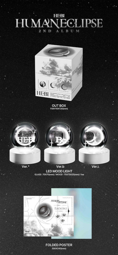 Hebi 2nd Mini Album - Human Eclipse (Eclipse Ver.) (Random)