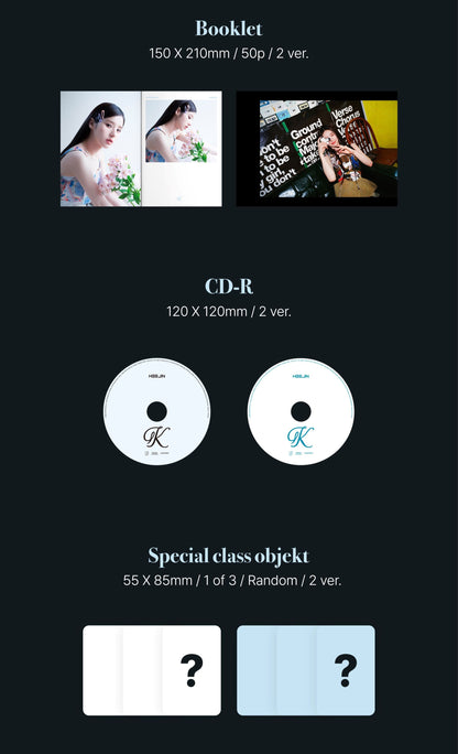 HeeJin Mini Album Vol. 1 – K (Random)