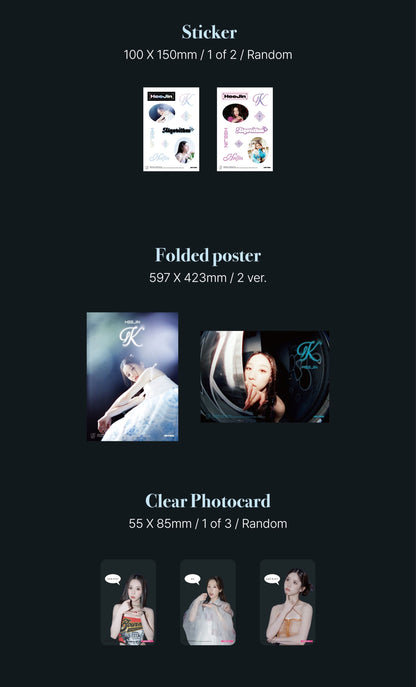HeeJin Mini Album Vol. 1 – K (Random)
