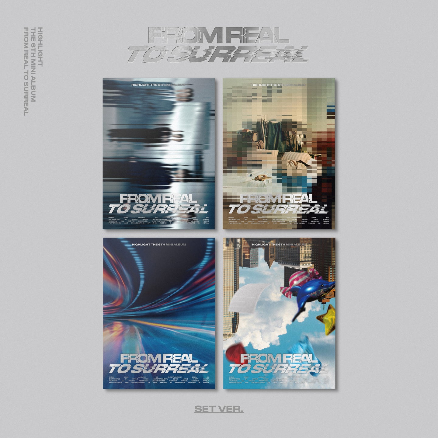 Highlight 6th Mini Album – From Real to Surreal (Photobook Ver.) (Random)