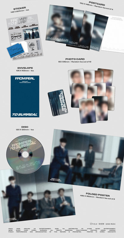 Highlight 6th Mini Album – From Real to Surreal (Photobook Ver.) (Random)