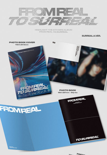 Highlight 6th Mini Album – From Real to Surreal (Photobook Ver.) (Random)