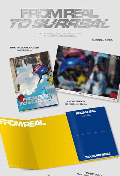 Highlight 6th Mini Album – From Real to Surreal (Photobook Ver.) (Random)