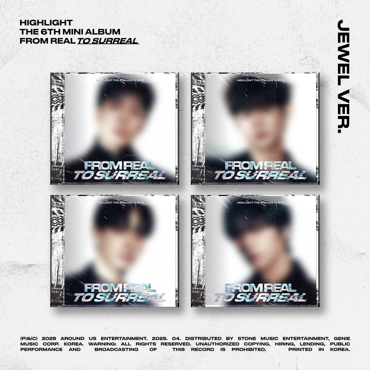 Highlight 6th Mini Album – From Real to Surreal (JEWEL Ver.) (Random)