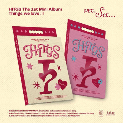 HITGS The 1st Mini Album - Things we love : I (Random)