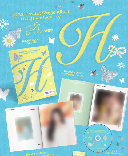 HITGS 1st Single Album – Things we love : H (Random)