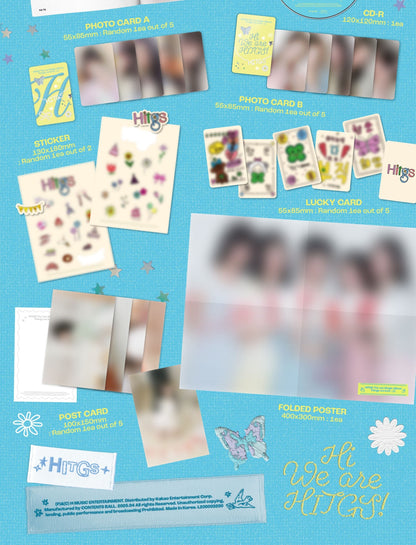 HITGS 1st Single Album – Things we love : H (Random)