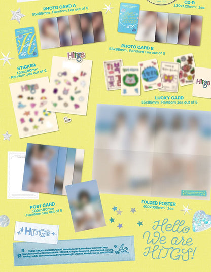 HITGS 1st Single Album – Things we love : H (Random)