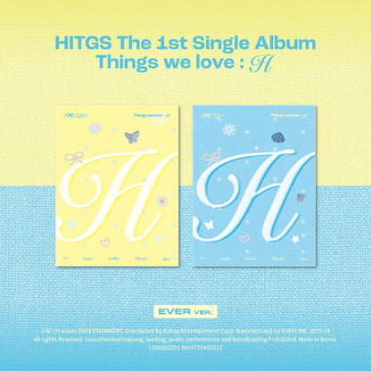 HITGS 1st Single Album – Things we love : H (EVER Ver.) (Random)