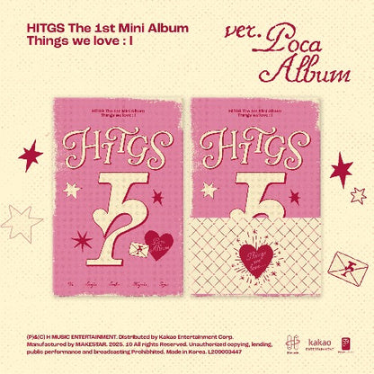 HITGS The 1st Mini Album - Things we love : I (POCA)