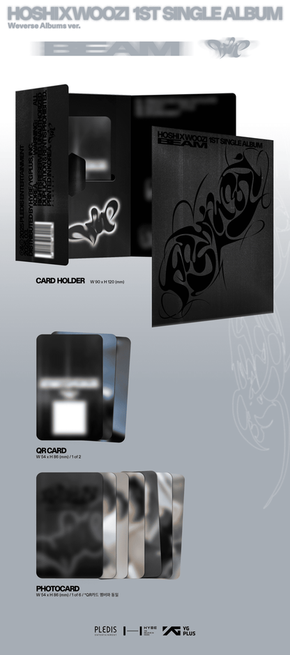 HOSHI X WOOZI (Seventeen) 1st Single Album – BEAM (Weverse Albums Ver.)