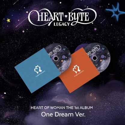 HEART OF WOMAN The 1st Album - Heart Byte : LEGACY (One Dream Ver.) (Random)