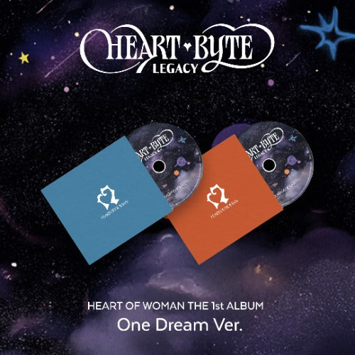 HEART OF WOMAN The 1st Album - Heart Byte : LEGACY (One Dream Ver.) (Random)
