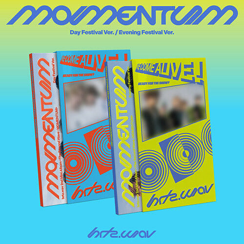 PRE-ORDER: hrtz.wav 2nd Mini Album - The Second Wave : MOMENTUM (Random)