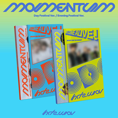 PRE-ORDER: hrtz.wav 2nd Mini Album - The Second Wave : MOMENTUM (Random)
