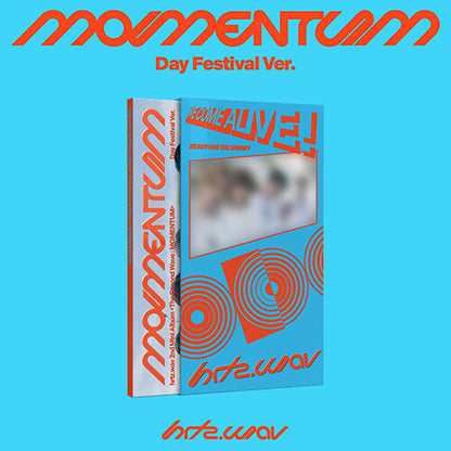 PRE-ORDER: hrtz.wav 2nd Mini Album - The Second Wave : MOMENTUM (Random)