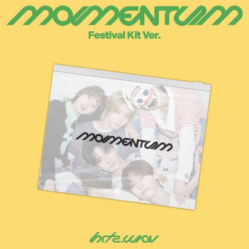 PRE-ORDER: hrtz.wav 2nd Mini Album - The Second Wave : MOMENTUM (Festival Kit Ver.)