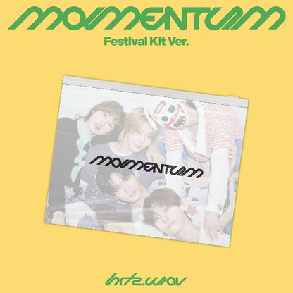 PRE-ORDER: hrtz.wav 2nd Mini Album - The Second Wave : MOMENTUM (Festival Kit Ver.)