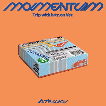 PRE-ORDER: hrtz.wav 2nd Mini Album - The Second Wave : MOMENTUM (Trip with hrtz.on Ver.) (Limited Edition)