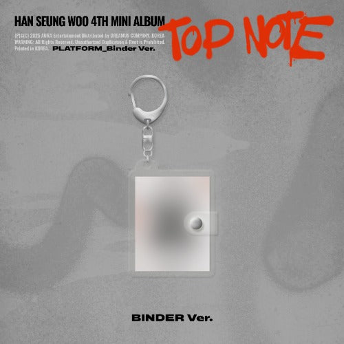 HAN SEUNGWOO 4th Mini Album – TOP NOTE (PLATFORM_Binder Ver.)