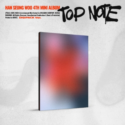HAN SEUNGWOO 4th Mini Album – TOP NOTE (Digipack Ver.)