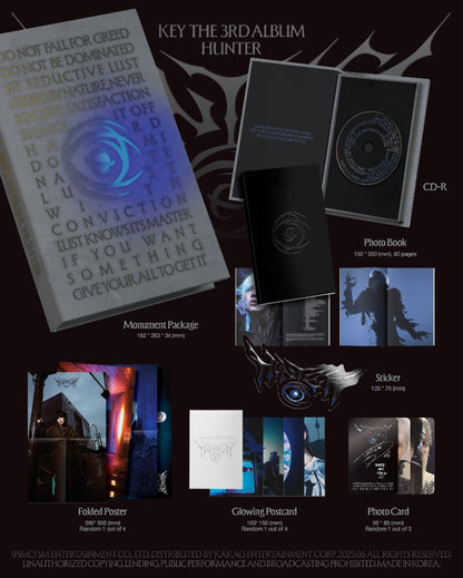 KEY The 3rd Album – HUNTER (Monument Ver.)