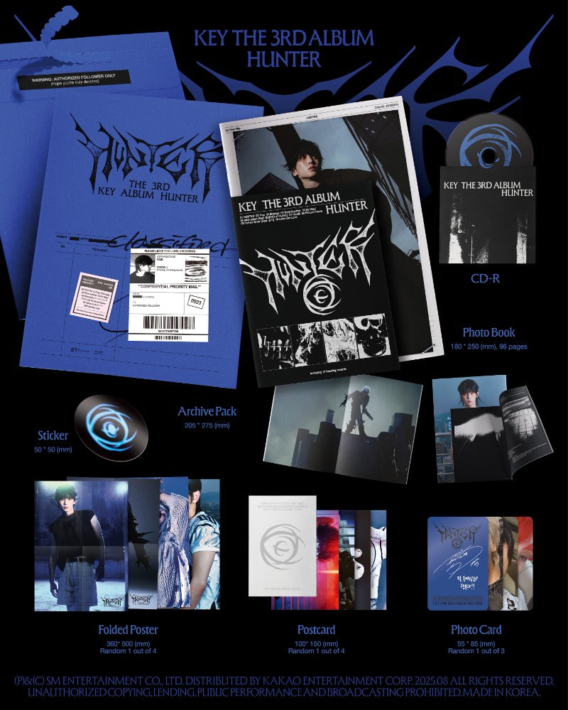 KEY The 3rd Album – HUNTER (Photobook Ver.)
